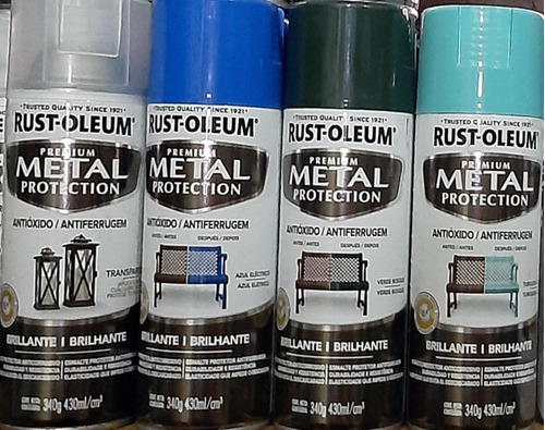 Aerosol Rust Oleum Esmalte + Antioxido 340grs