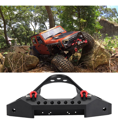 Parachoques Delantero De Metal Con 2 Luces Led Para Traxxas