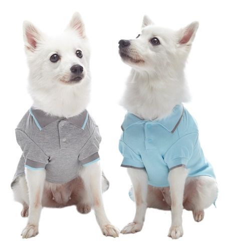 Blueberry Pet Pack De 2 Polos Para Perros Back To Basic De Y