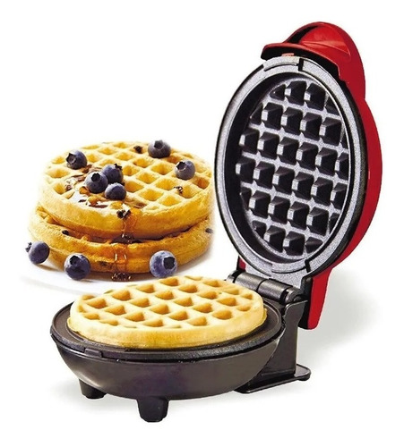 Mini Waflera Repostería Eléctrica Redonda Wafles