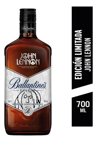 Whisky Ballantines Edición Limitada John Lennon Yellow S