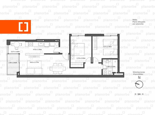 Venta De Apartamento Obra Construcción 2 Dormitorios En Parque Batlle, Gala Point Unidad 105