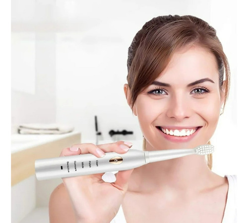Cepillo De Dientes Eléctrico Con 4 Cabezales