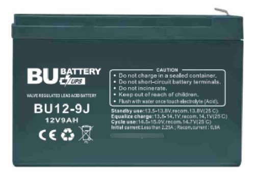 Batería Ups Power-all 12-9, 12v9ah