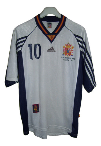 Seleccion España La Furia Adidas Francia 1998 #10 Raul (Usado)