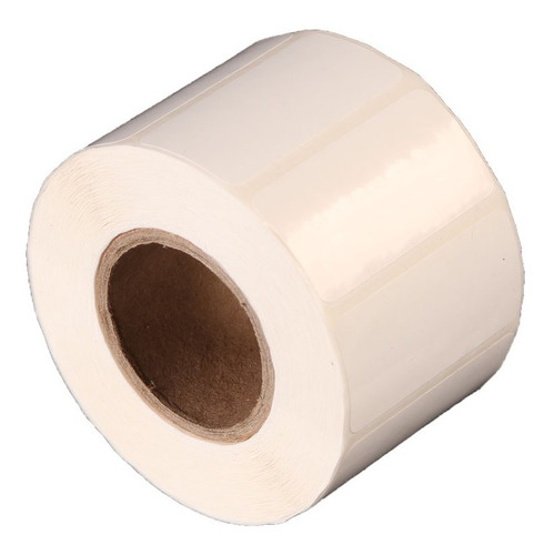 Etiqueta De Poliester Blanca 51mm X 25mm Full 