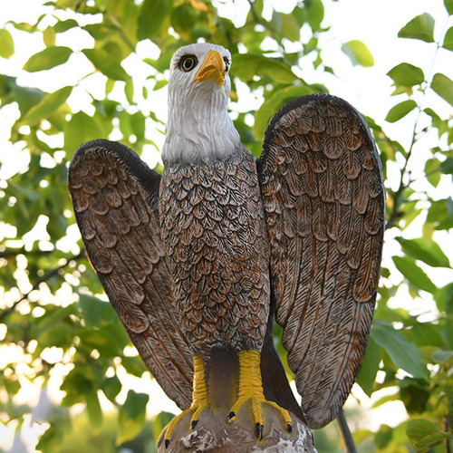 Estatua Del Águila De Jardín, Gran Repelente De Plagas