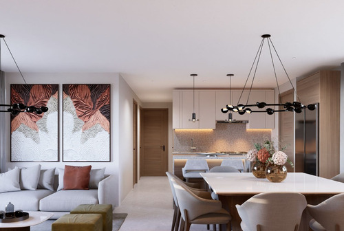 Residencial Palencia: Apts. De 2 Y 3 Habitaciones Con Amenidades, Proyectos En Plano En Santiago