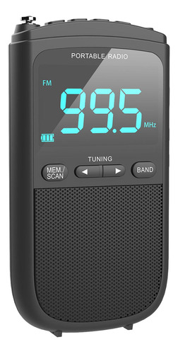 Radio Digital Radio De Bolsillo Pequeña Para Personas