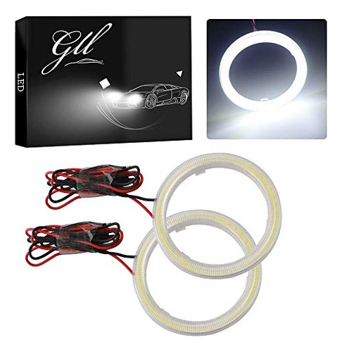 Luz Led Para Coche  70 Mm  Con Forma De Ojo De Ángel  Halo