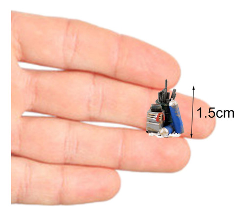 1:64 Figura Miniatura Garaje Herramienta Diversa Diorama