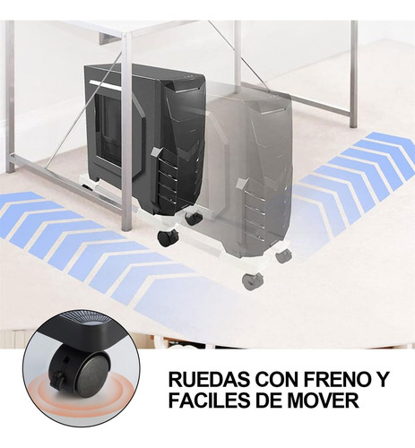 Meryado Soporte Para Torre De Ordenador Bajo Mesasoporte