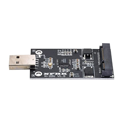 Adaptador De Tarjeta Mini Pcie Msata Usb 2.0 Ssd Extern...