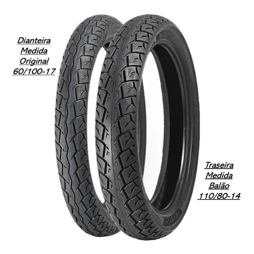 Par Pneu 60/100-17 E 110/80-14 Matrix Levorin