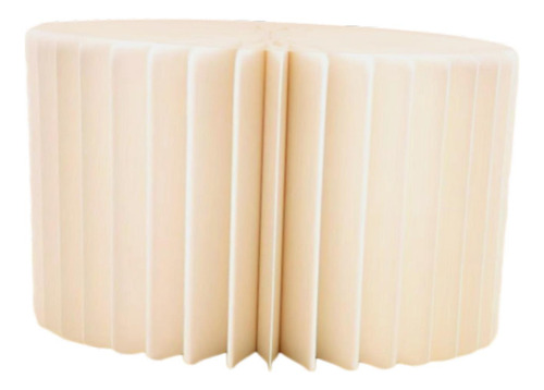 Pedestal Cilíndrico Plegable Con Columnas De 40cm X 20cm
