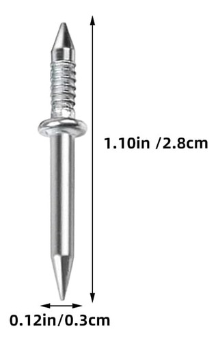 Hemoton 300 Piezas Clavo Sin Costuras De Doble Cabeza,clavo