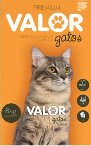 Alimento Colonia El Ombu Valor Gatos X 8 Kg- Premium Natural