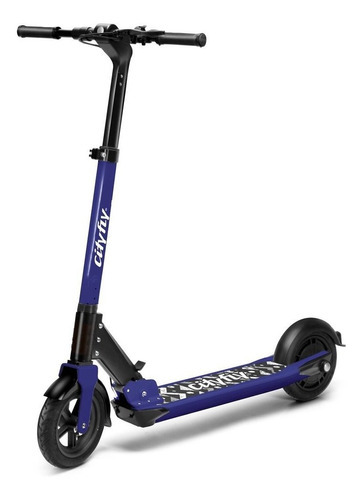 Scooter Eléctrico Plegable Cityfly Motor 350w Mambo Color Azul