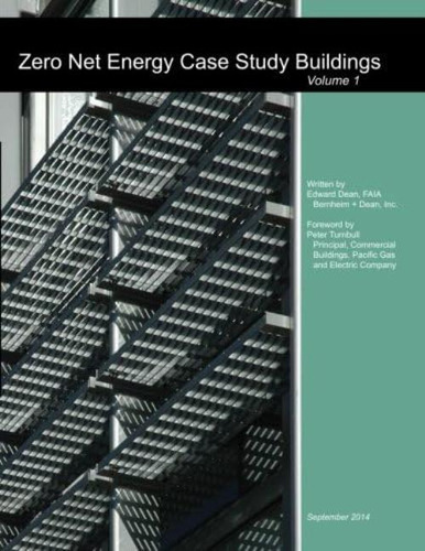 Libro: Zero Net Energy Case Study Buildings: Volume 1