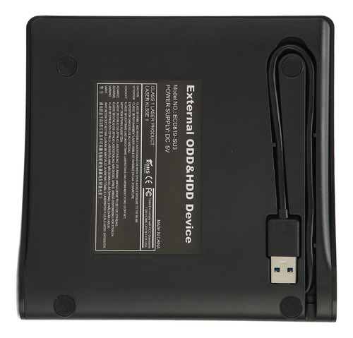 Caja De Disco Óptico Externa Dvd Ultra Slim Usb3.0