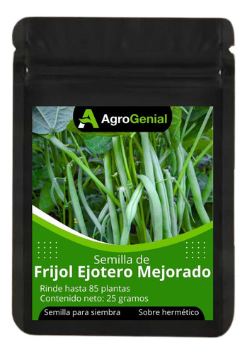 Semillas De Ejote Enano Precoz 1 Sobre De 85 Semillas