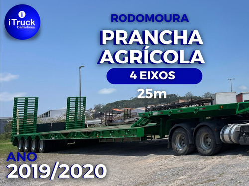Prancha Agrícola 4 Eixos 2019/2020 Rodomoura 25m