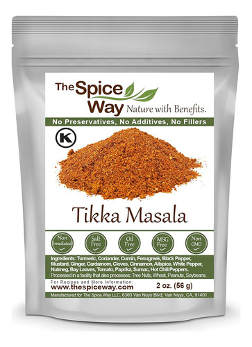 The Spice Way Tikka Masala Spice - Una Mezcla De Condimentos