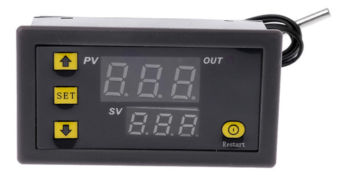 Termostato Led Com Controlador De Temperatura Ac 110v 220v