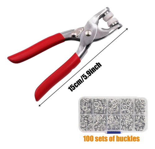 Alicate Snap Fastener Snap Piliers Fastener Tool Five-claw B