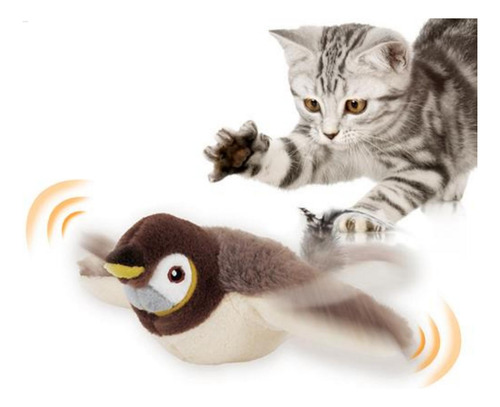 2pcs Flapping Bird Cat Toy, Electric Flying Bird Cat Toys
