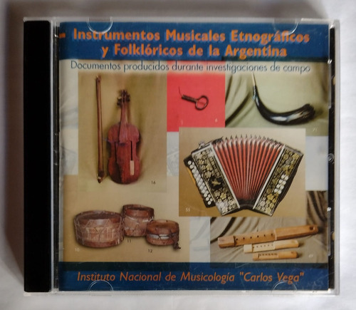 Instrumentos Musicales Etnograficos De La Argentina Cd 