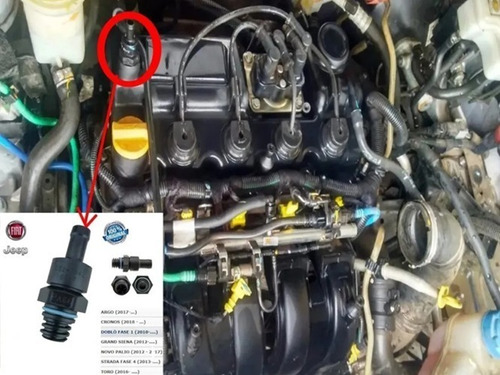 Válvula Pcv Original Fiat Siena 2008/2017 - 55224541