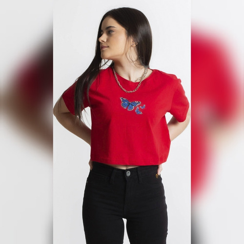 Imagem 1 de 9 de Combo 60 Croped Feminina P Ao Gg