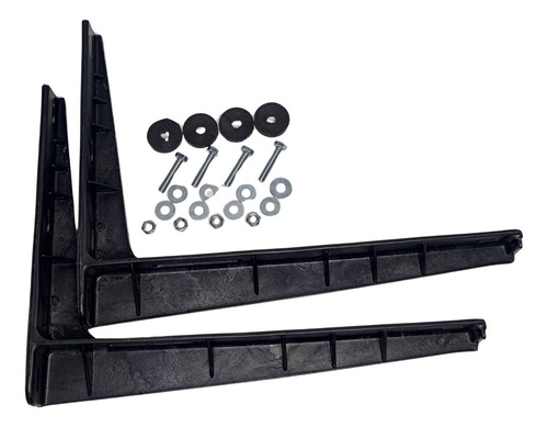 Kit 3 Suportes Condicionadora Split Plastico Fibra 7-12 Btus