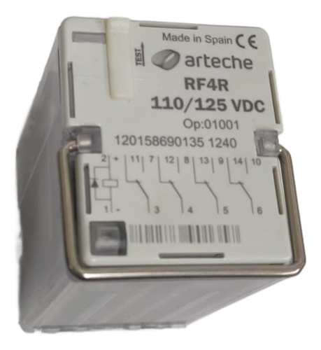 Rele Arteche Rfr4 110/125 Vdc