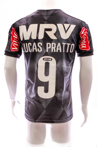 Camiseta Atlético Mineiro 2015 Puma Tercera Nº9 Lucas Pratto