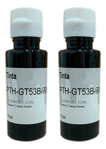 2 Tintas Compatible Hp Gt53 415 315 319 419 455 Gt53b