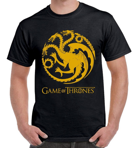 Remera Camiseta Game Of Thrones Dragon - Juego De Tronos