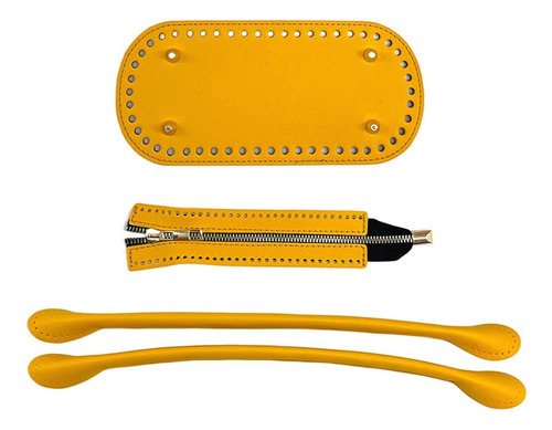 Zz Conjunto De Ganchillo Tejido 3 Uds Bolsa Cojín Base