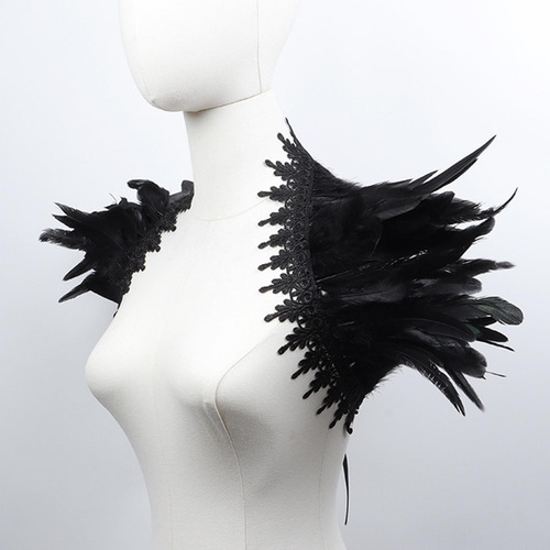 Chal De Plumas Para Fiesta De Carnaval, Halloween