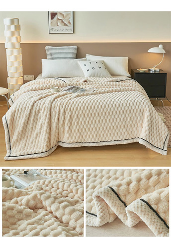 Cobertor De Soneca Duplo Milk Velvet Cobertor Multifuncional