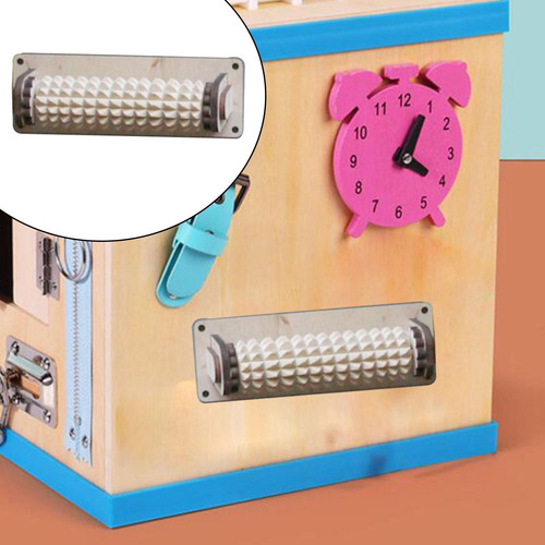 Montessori Busy Board Motor Skills Rueda De Desplazamiento