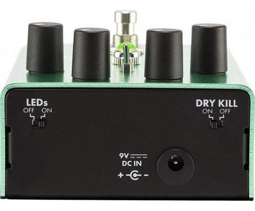 Fender Marine Layer Reverb + E! Color del pedal: verde