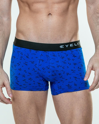 Imagen 1 de 6 de Boxer Eyelit De Algodón Estampado Art. 598