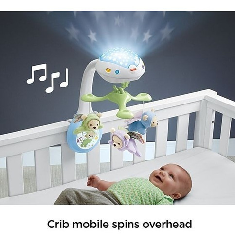 Fisher Price Movil Proyector 3 En 1 Ositos Caja Sellada Bebe