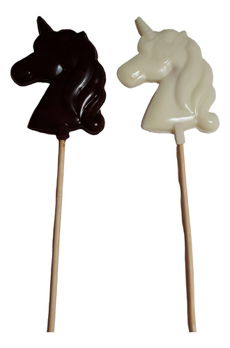 Chupetines De Unicornio De Chocolate