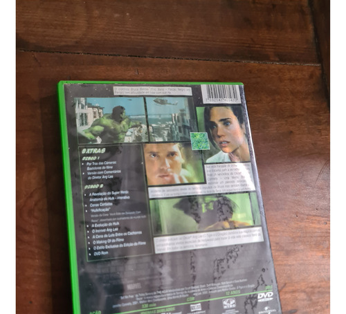 Dvd Duplo Hulk, Ang Lee - Edição Especial Original (Usado)