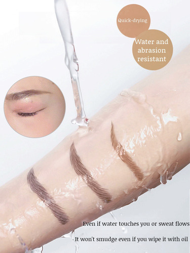 Vo Lápiz De Cejas Impermeable Y Resistente Al Sudor, 2