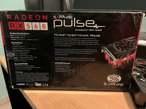 Placa De Video Ati Radeon Sapphire Rx 560 2gb Pulse Mexx