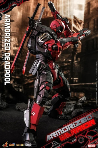 Hot Toys Marvel Armorized Deadpool Die-cast 1/6 Figure